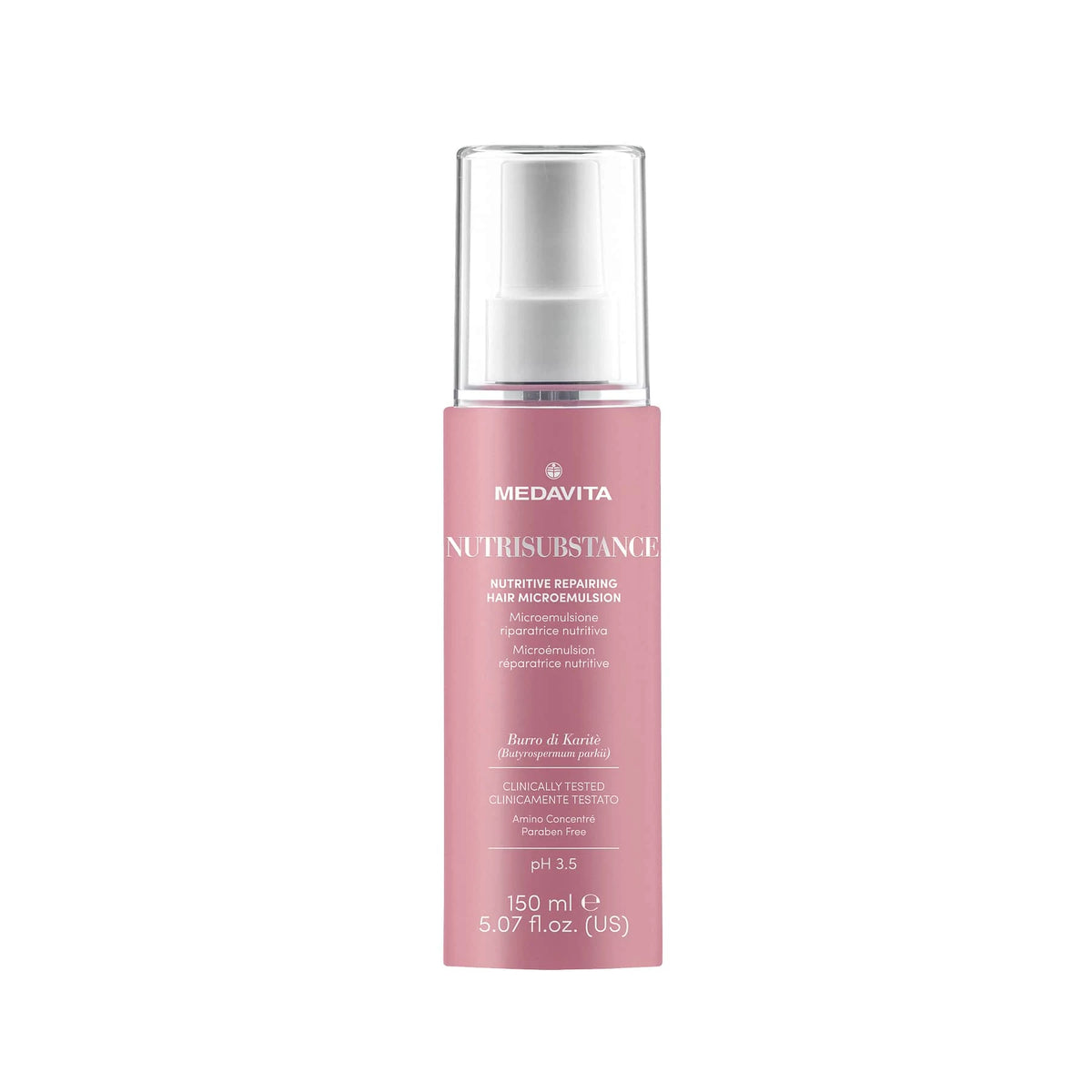 Medavita Nutrisubstance Nutritive Repairing Hair Microemulsion 150ml leave-in spray #Size_150ml