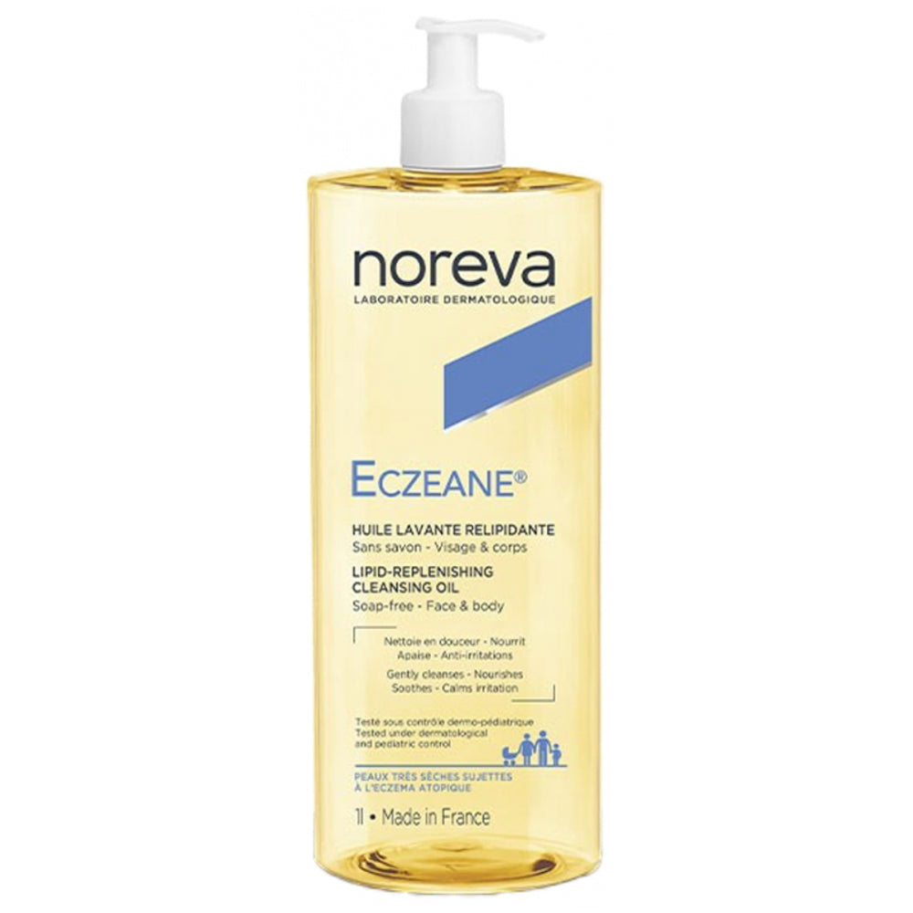 Noreva Eczeane Lip-Replenishing Cleansing Oil 1000ml body wash