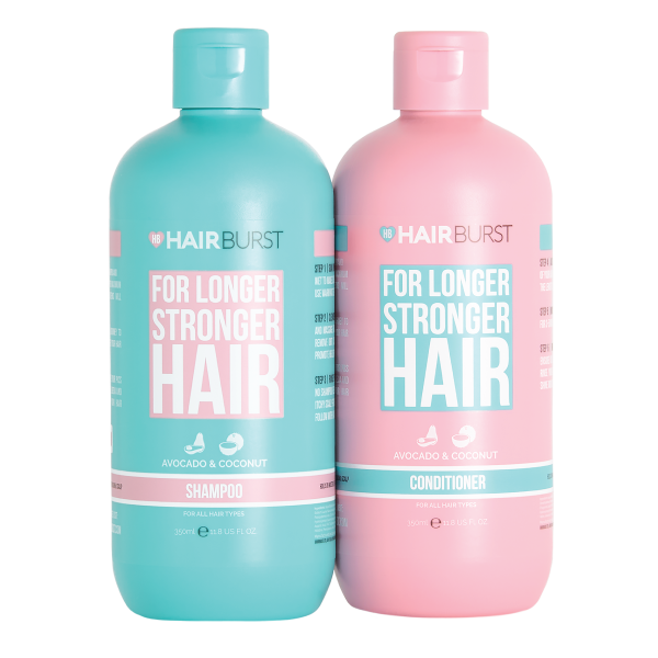 Shampoo & Conditioner for Longer, Stronger Hair